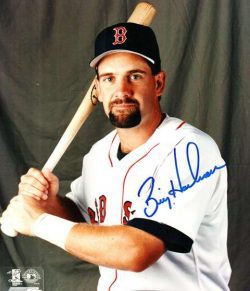 AUTOGRAPHED BILL HASELMAN Boston Red Sox photo
