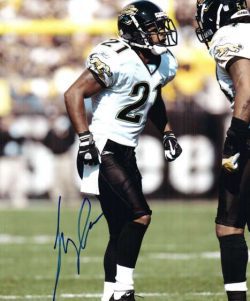 Autographed TERRY COUSIN 8x10 Jacksonville Jaguars Photo.