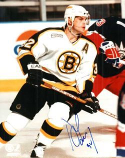 Autographed DON SWEENEY Boston Bruins  Photo