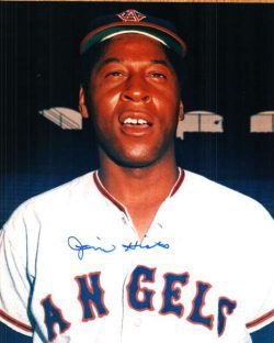 AUTOGRAPHED JIM HICKS 8X10  photo Angels