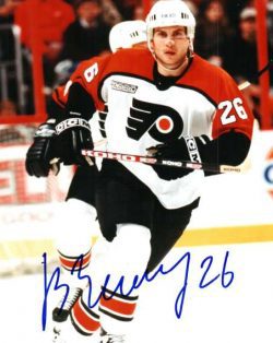 Autographed VALERI ZELEPUKIN photo - Philadelphia Flyers
