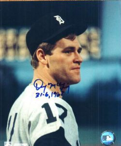 AUTOGRAPHED DENNY MCLAIN photo  Detroit Tigers