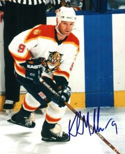 Autographed KIRK MULLER 8x10 Florida Panthers Photo