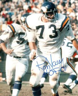 Autographed  RON YARY photo - Minnesota Vikings