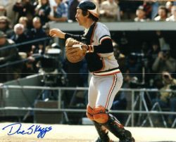 AUTOGRAPHED DAVE SKAGGS photo  Baltimore Orioles