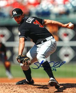 AUTOGRAPHED STEVE CISHEK 8X10 photo Miami Marlins