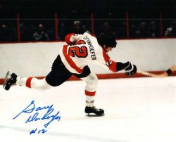 Autographed GARY DORNHOEFER 8X10 photo - Philadelphia Flyers
