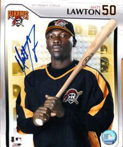 AUTOGRAPHED MATT LAWTON - Pittsburgh Pirates