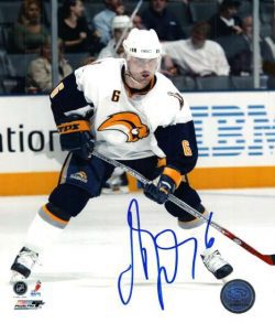 Autographed JAROSLAV SPACEK Buffalo Sabres Photo