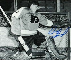 Autographed DOUG FAVELL 8X10 photo - Philadelphia Flyers