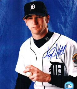 AUTOGRAPHED  photo ANDY VAN HEKKEN Detroit Tigers