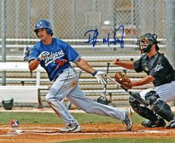 AUTOGRAPHED PRESTON MATTINGLY 8x10 Los Angeles Dodgers photo