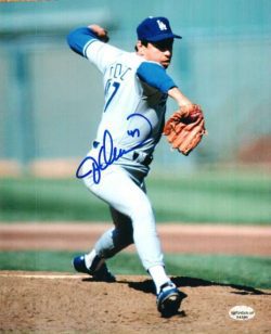 AUTOGRAPHED JESSE OROSCO Los Angeles Dodgers photo