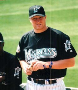 AUTOGRAPHED 8X10 photo BEN HOWARD Florida Marlins