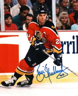 Autographed BRIAN SKRUDLAND 8X10 Florida Panthers Photo