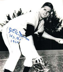 AUTOGRAPHED JIM MCMANUS photo  -  Oakland A's