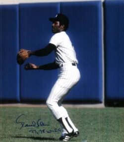 AUTOGRAPHED PAUL BLAIR photo  New York Yankees
