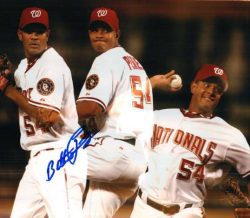 Autographed BELTRAN PEREZ Washington Nationals Photo