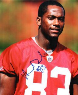 Autographed HARRY DOUGLAS 8X10 Atlanta Falcons photo
