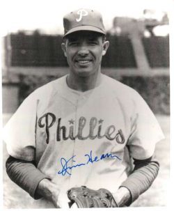 AUTOGRAPHED JIM HEARN 8x10 Philadelphia Phillies Photo