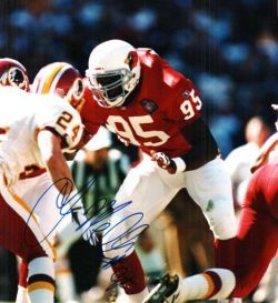 Autographed JAMIR MILLER photo Arizona Cardinals