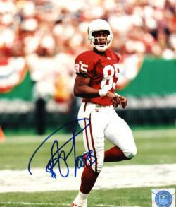 Autographed ROB MOORE photo Arizona Cardinals