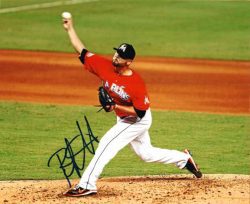 AUTOGRAPHED RICKY NOLASCO 8X10 photo Miami Marlins