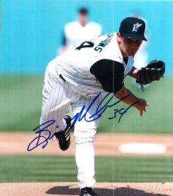 AUTOGRAPHED 8X10 photo BRIAN MEADOWS Florida Marlins