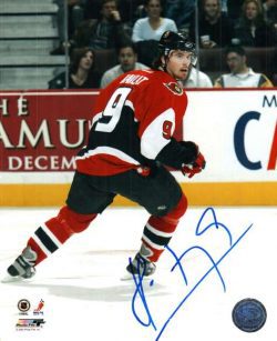 Autographed MARTIN HAVLAT Ottawa Senators photo