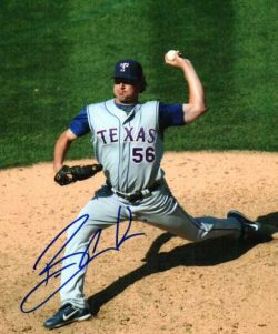AUTOGRAPHED  photo BILL WHITE Texas Rangers