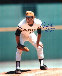 Autographed JIM ROOKER 8x10 Pittsburgh Pirates Photo