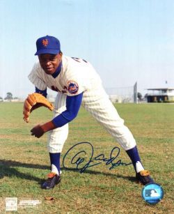 AUTOGRAPHED AL JACKSON 8x10 New York Mets photo