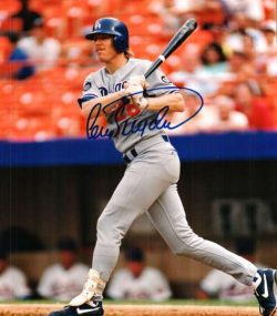 AUTOGRAPHED CORY SNYDER Los Angeles Dodgers photo
