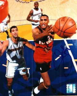 AUTOGRAPHED STEVE SMITH Atlanta Hawks photo