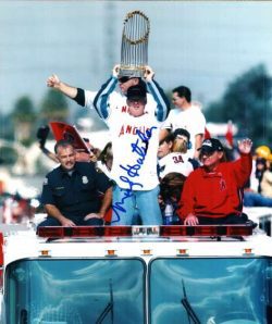 AUTOGRAPHED MICKEY HATCHER 8X10  photo Angels
