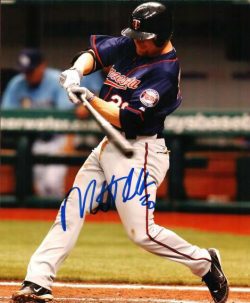 AUTOGRAPHED MATT TOLBERT -  Minnesota Twins photo