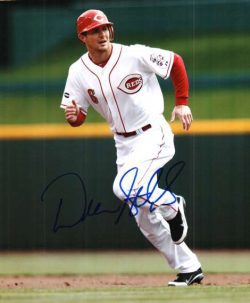 AUTOGRAPHED  photo DREW STUBBS Cincinnati Reds
