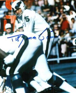 Autographed  ROMAN GABRIEL 8X10  Photo - Philadelphia Eagles