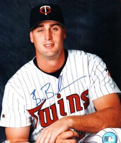 AUTOGRAPHED BRIAN BUCHANAN -  Minnesota Twins photo