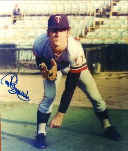 AUTOGRAPHED TOM BURGMEIER -  Minnesota Twins photo