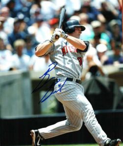 AUTOGRAPHED BRIAN BUSCHER -  Minnesota Twins photo