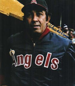 AUTOGRAPHED ORLANDO PENA 8X10  photo Angels