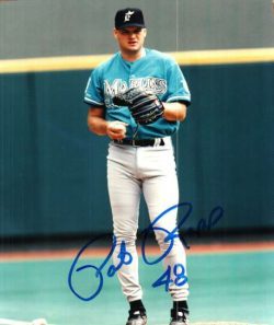 AUTOGRAPHED 8X10 photo PAT RAPP Florida Marlins