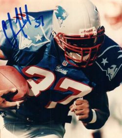 AUTOGRAPHED CHRIS FLOYD New England Patriots photo