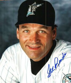 AUTOGRAPHED 8X10 photo SAL RENDE Florida Marlins