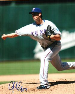 AUTOGRAPHED CODY EPPLEY 8x10 photo Texas Rangers