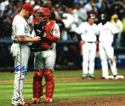 AUTOGRAPHED CLAY CONDREY 8X10 Philadelphia Phillies Photo