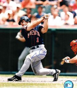AUTOGRAPHED JAY CANIZARO -  Minnesota Twins photo