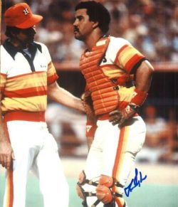 AUTOGRAPHED LUIS PUJOLS photo  Houston Astros
