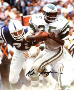 Autographed MIKE HOGAN 8X10 Photo - Philadelphia Eagles